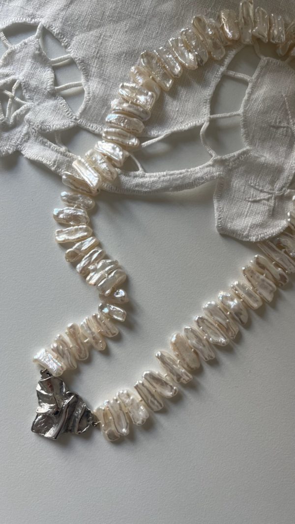 Vintage River Pearls Non Usual Necklace - immagine 6