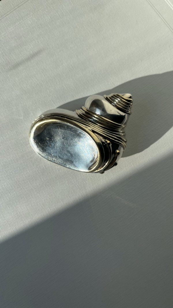 Vintage Silver 925 Shell Pendant/Brooch